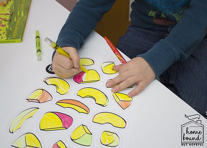 Amelia Bedelia's First Apple Pie- Coloring