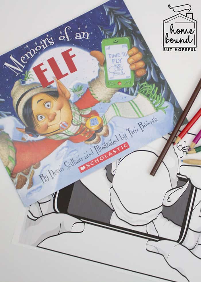 Memoirs Of An Elf- Christmas Story Time- Elfie Printable