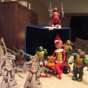 elf on the shelf ninja turtle 