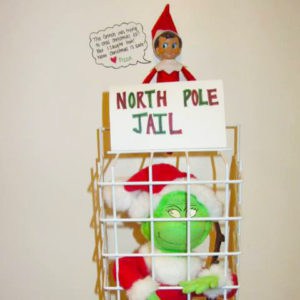 elf on the shelf saves christmas from grinch