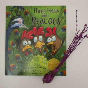 three hens and a peacock book