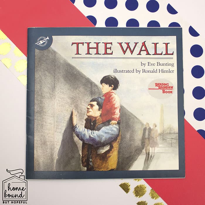 Veterans Day Story Time- The Wall Book