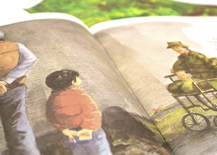 Veterans Day Story Time- The Wall Book