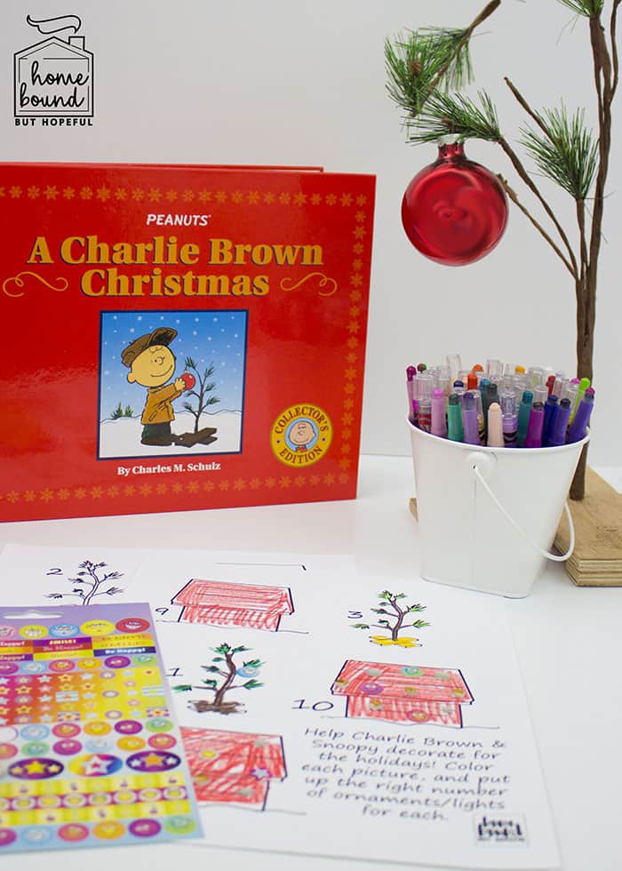 Holiday Math Activity With A Charlie Brown Christmas