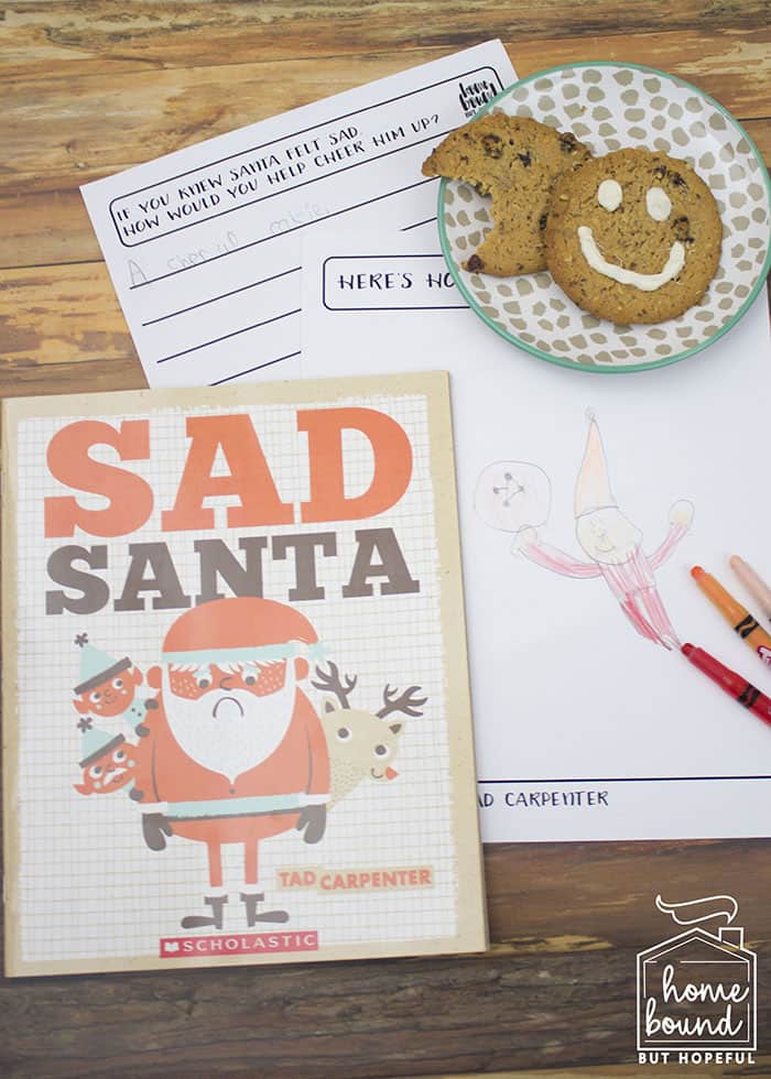 Sad Santa Book Creative Writing Drawing Prompts
