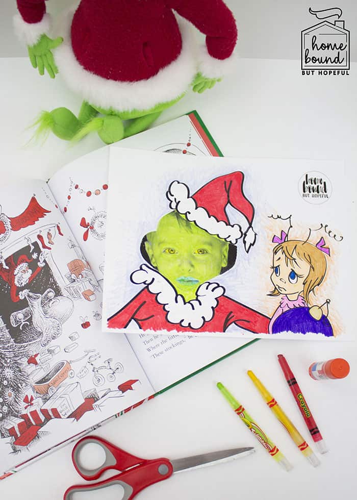 How The Grinch Stole Christmas! Printable Craft