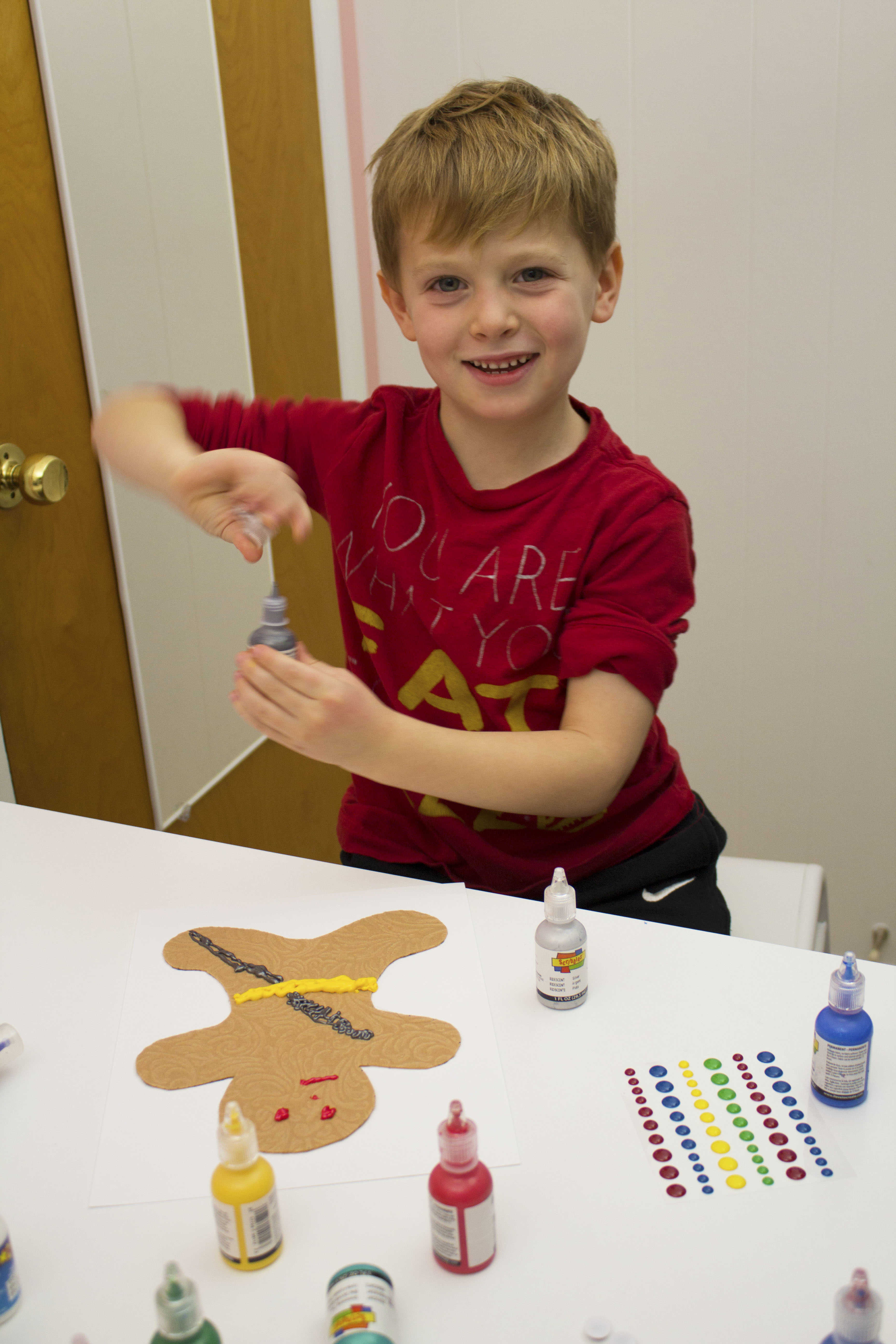 boy and ninjabread craft 