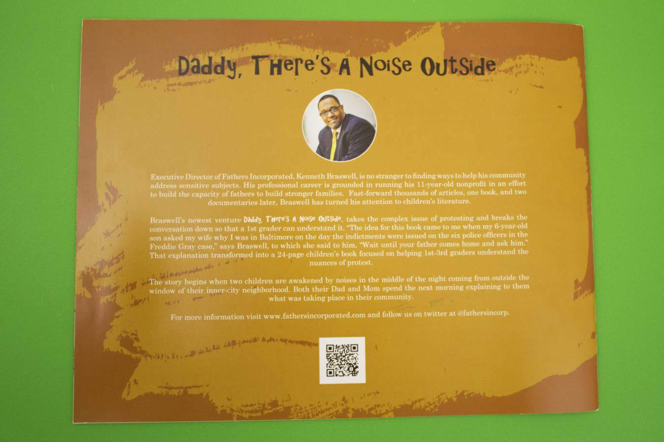 daddy, there's a noise outside back cover