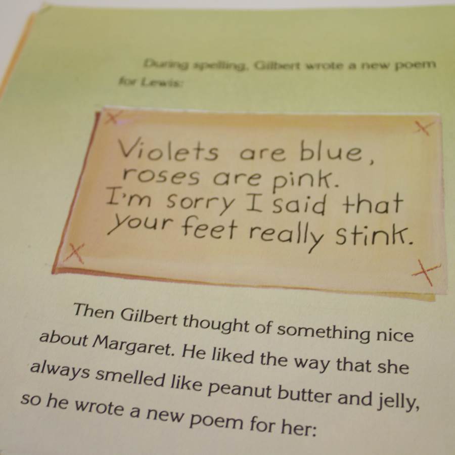 violets are blue page