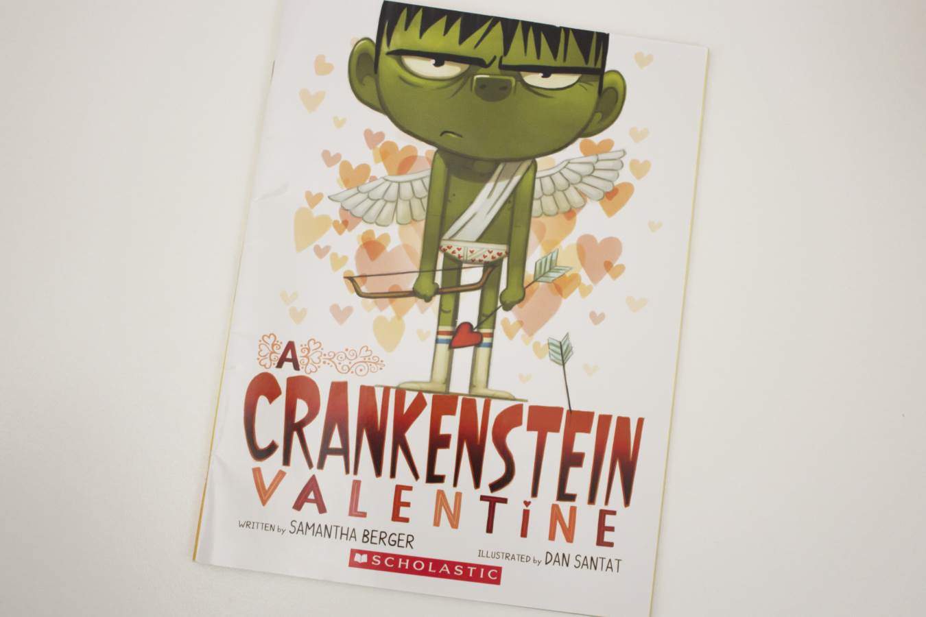 a crankenstein valentine book cover