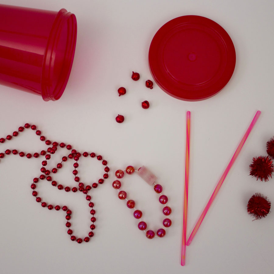 red sensory items