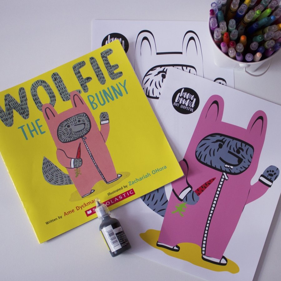 wolfie the bunny project