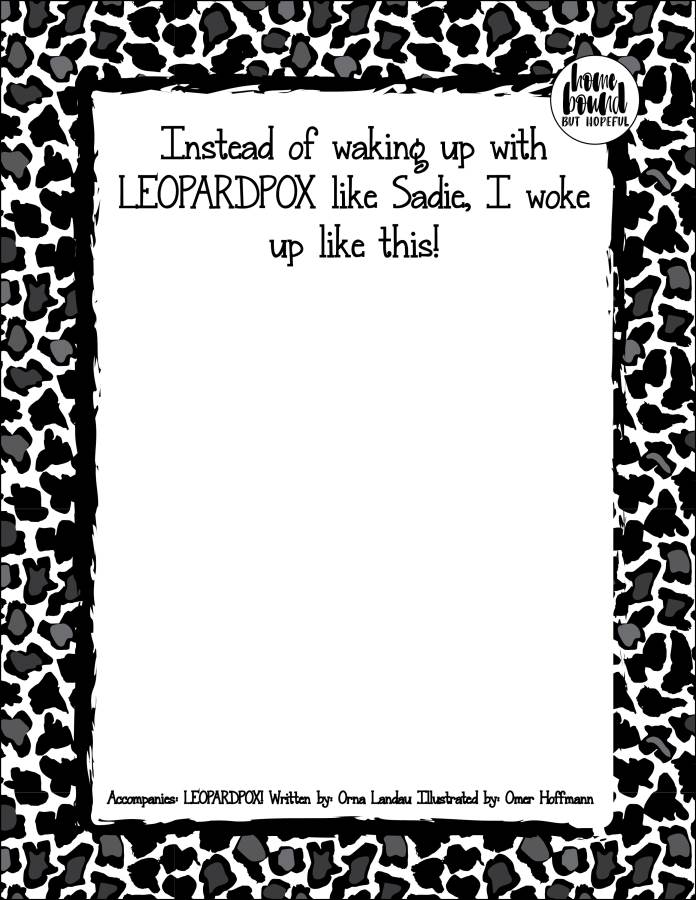 leopard pox printable