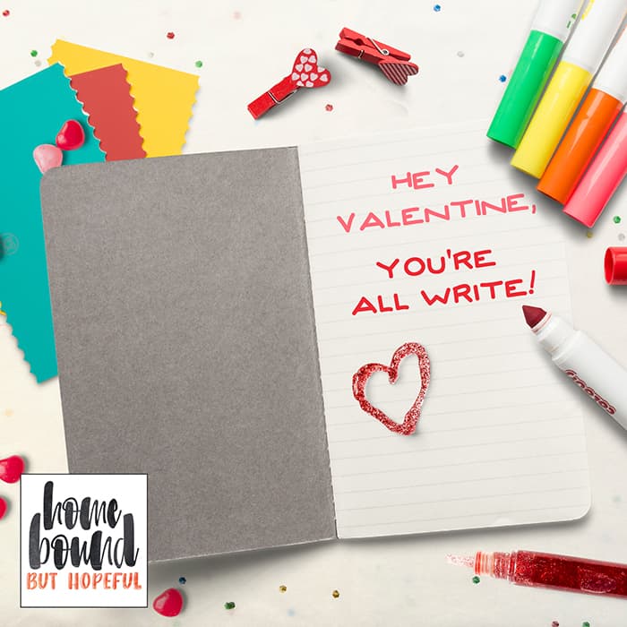 VALENTINE YOU'RE ALL WRITE