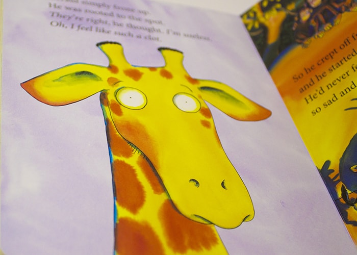 giraffes can't dance book