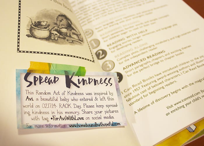random acts of kindness day cards