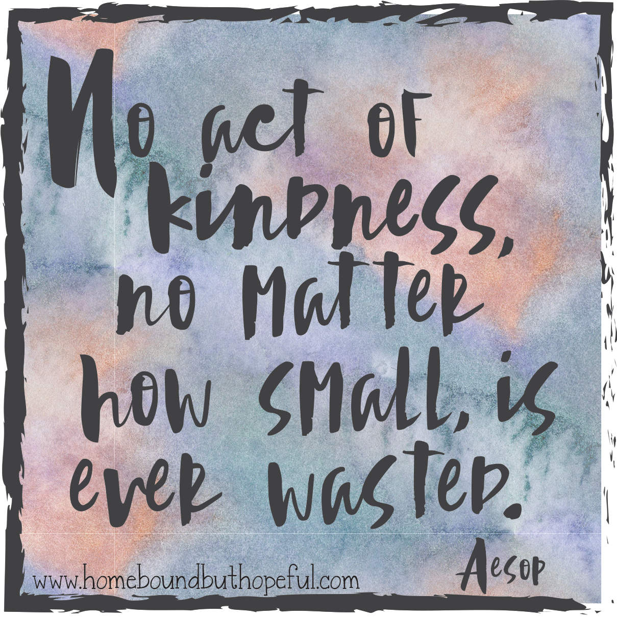 aesop kindness quote