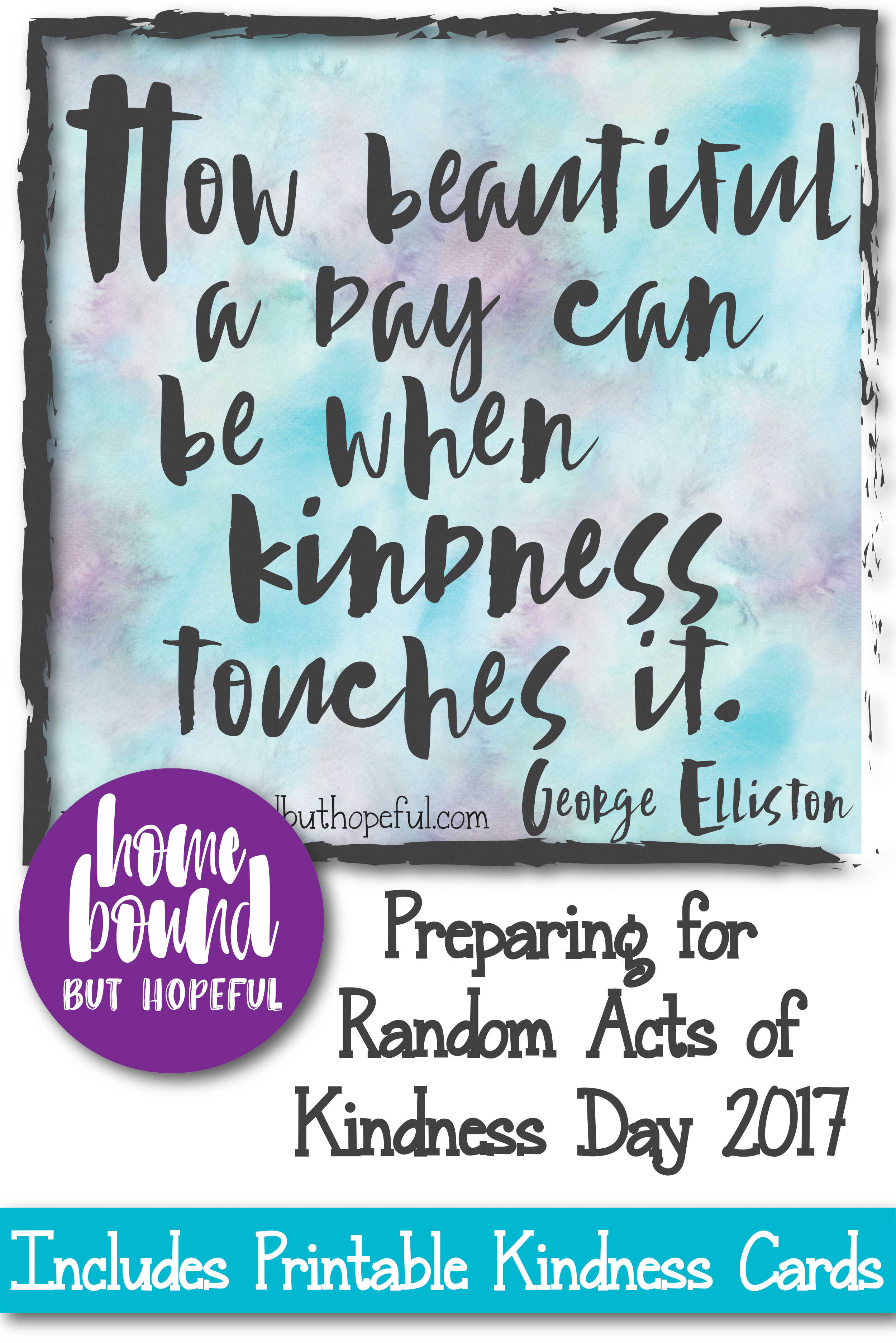 Please consider joining us as we prepare for Random Acts of Kindness Day. I've included 25 ideas for ways to show kindness, as well as a free printable handout. Think about spreading some love in memory of my son, who would turned 3 on the holiday this year. #ForAviWithLove