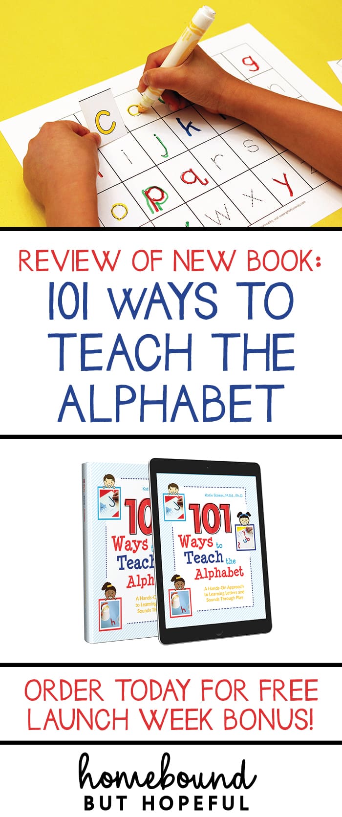 We got an early look at the incredible resource 101 Ways To Teach The Alphabet. This book and printables package is packed full of ideas to help your little ones master their A-B-Cs while having fun! Order during launch week to take advantage of savings and free bonus offers! Early Learning | Early Literacy | Homeschool