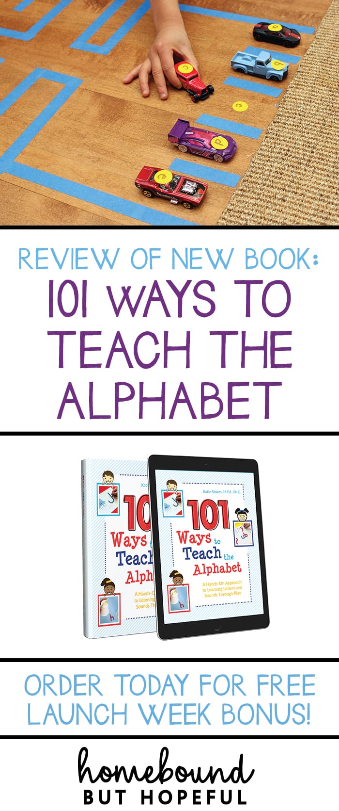 We got an early look at the incredible resource 101 Ways To Teach The Alphabet. This book and printables package is packed full of ideas to help your little ones master their A-B-Cs while having fun! Order during launch week to take advantage of savings and free bonus offers! Early Learning | Early Literacy | Homeschool