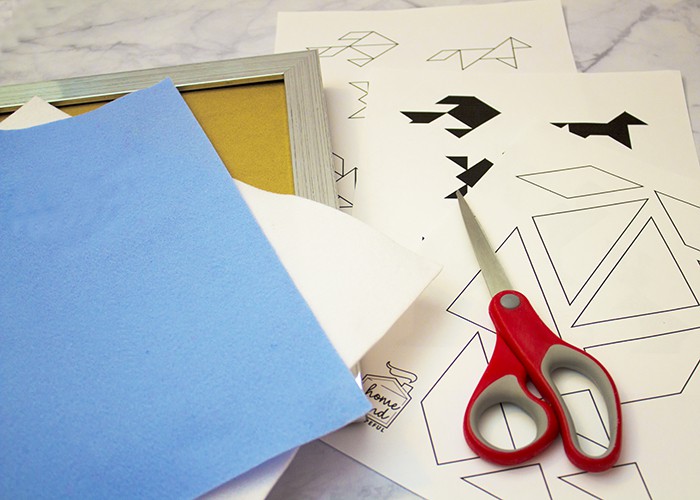 SUPPLIES EASY SPRING TANGRAMS