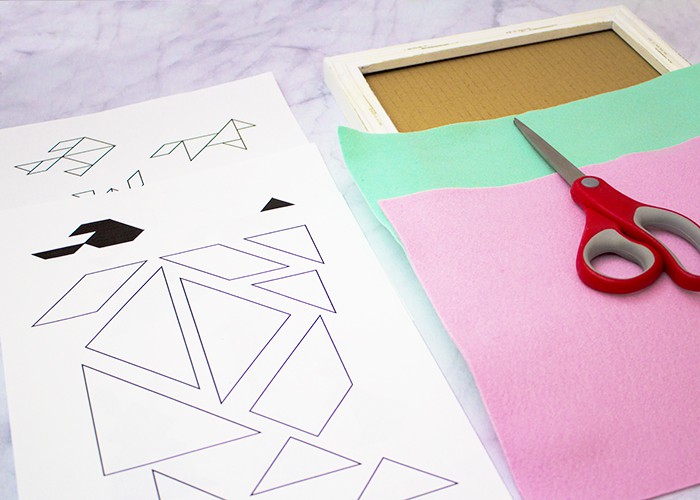 SUPPLIES EASY SPRING TANGRAMS