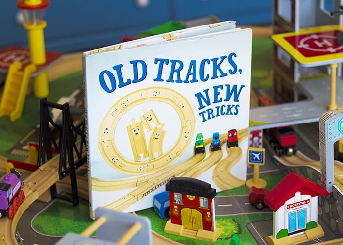 OLD TRACKS, NEW TRICKS BOOK AND TRAINS