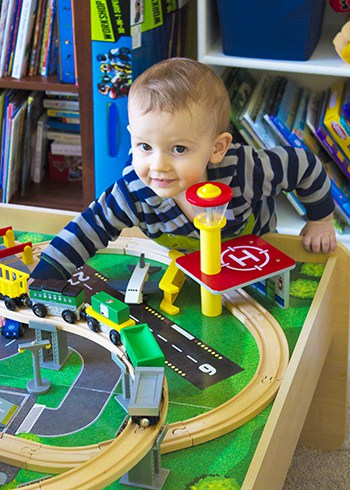 OLD TRACKS, NEW TRICKS TODDLER AND TRAINS