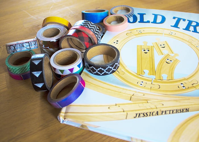 OLD TRACKS, NEW TRICKS WASHI TAPE