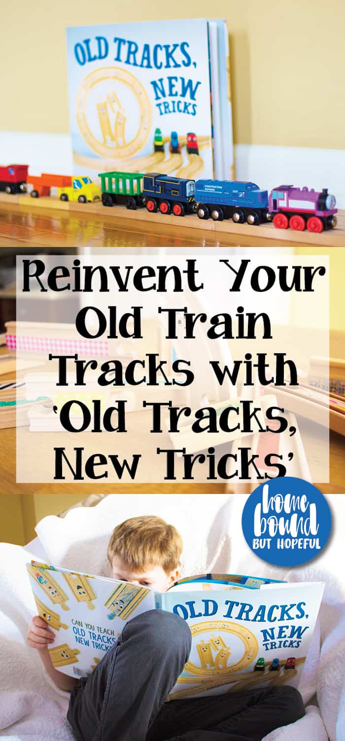 If your kids are getting bored with their trains sets, check out this fun picture book that will inspire them to play with trains in a new way. Be sure to read the full review of 'Old Tracks, New Tricks' and see what sort of fun your family can have with your boring old train tracks!