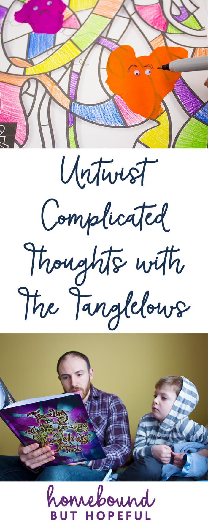 Kids have a lot on their minds these days, and tools to help them sort out their thoughts are incredibly helpful. Check out Greg McGoon's 'Traveling the Twisting Troubling Tanglelow's Trail' and the fun, simple art project it inspired.