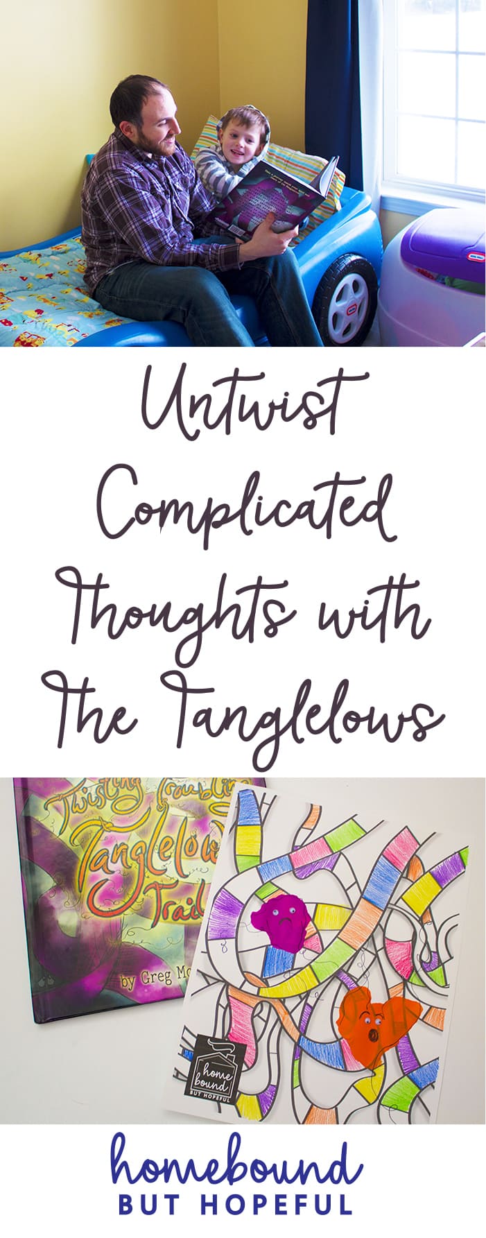 Kids have a lot on their minds these days, and tools to help them sort out their thoughts are incredibly helpful. Check out Greg McGoon's 'Traveling the Twisting Troubling Tanglelow's Trail' and the fun, simple art project it inspired.