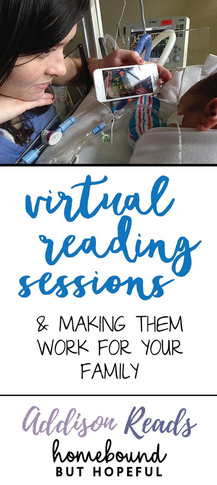 If your family finds it challenging to make story times happen regularly due to schedules or distance, this guest post is perfect for you. Samantha Munoz of Addison Reads is explaining virtual reading sessions, their benefits, and how to make them work for your family. 