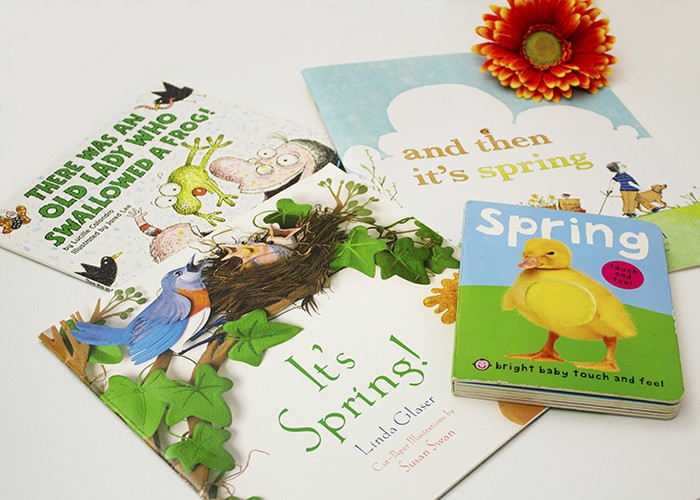 BOOKS TO WELCOME SPRING