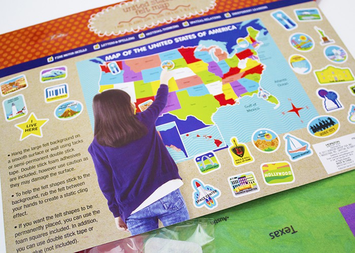 Summer Reading and Geography US Map