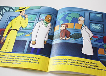 CURIOUS GEORGE RAIN OR SHINE SPRING BOOKS