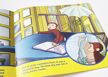 CURIOUS GEORGE RAIN OR SHINE SPRING BOOKS