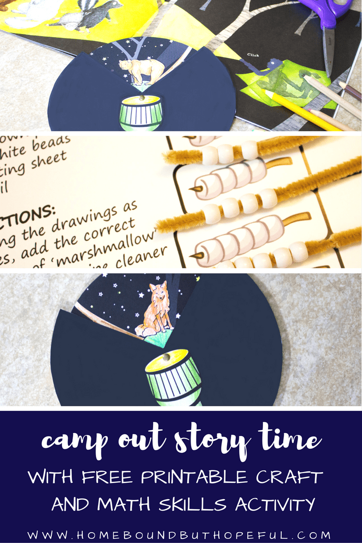 Camp Out | Camping | Story Time | Children's Literature | Picture Books | Reading Extensions | Kid Lit Art | Early Math | Free Printables