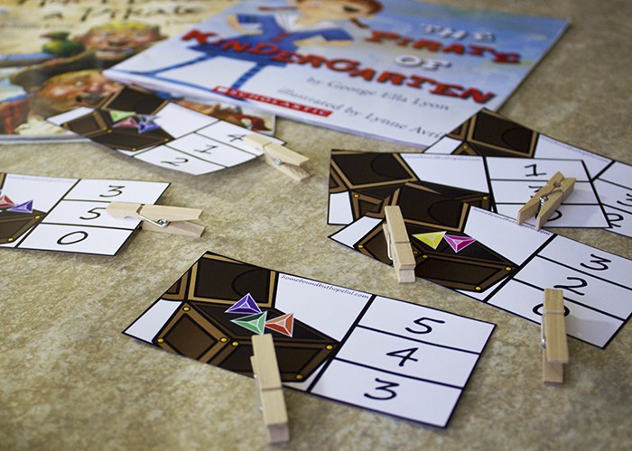 Pirate Math Activity Printable