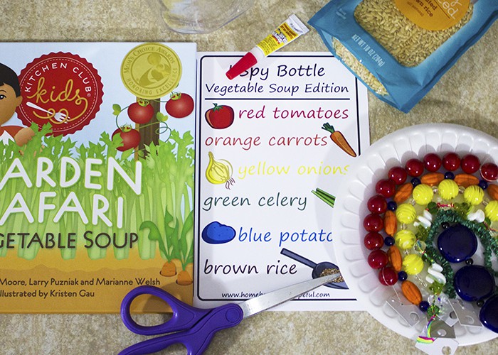 Garden Safari Vegetable Soup I Spy Sensory