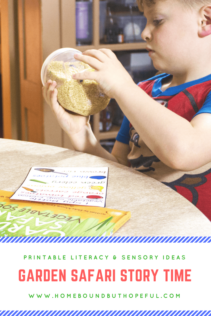 Garden Safari Story Time | Vegetable Soup Story Time | Kitchen Club Kids | Reading Extensions | Early Learning | Early Literacy | Sensory Play | I Spy | Cooking With Kids | Free Printables