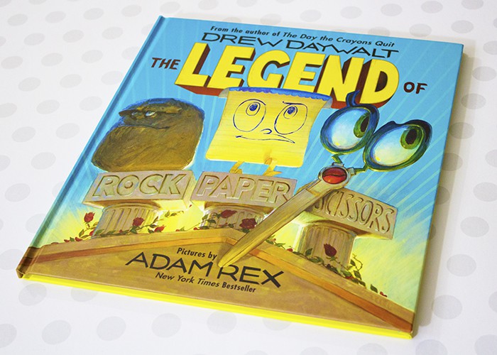 The Legend Of Rock, Paper, Scissors Book