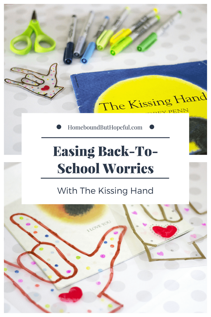 Easing Back-To-School Worries with The Kissing Hand | Back To School Storytime | Kid's Literacy Extension | Story Inspired Craft | Little Bookworms | Parent-Child Project | Kindergarten | Preschool | First Day of School