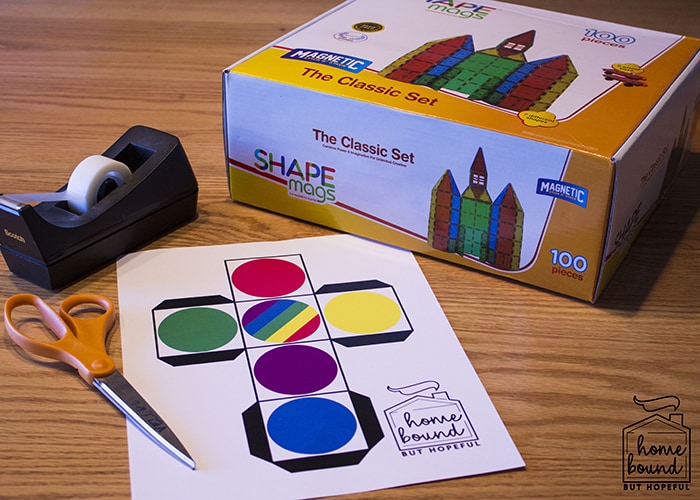 Shape Mags Early STEM Learning- Supplies