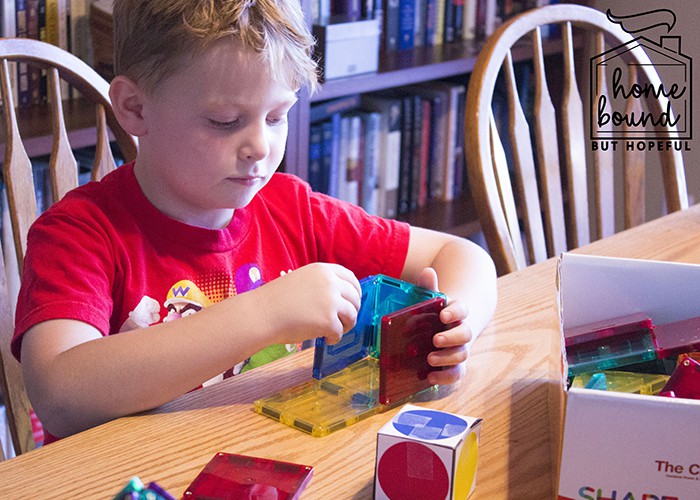 Shape Mags Early STEM Learning- Playing Color Game