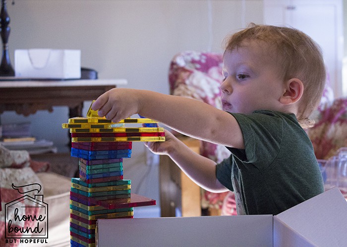 Shape Mags Early STEM Learning- Building and Stacking