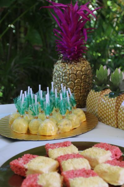 Aloha Botts & Totts | Pineapple Of My Eye Shower | Treats