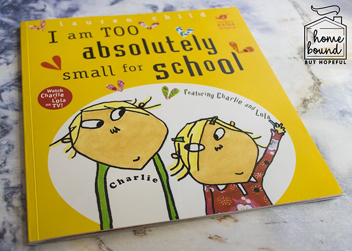 Back To School Book List- I Am Too Absolutely Small For School