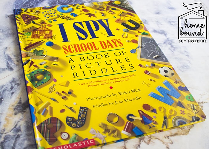 Back To School Book List- I Spy School Days