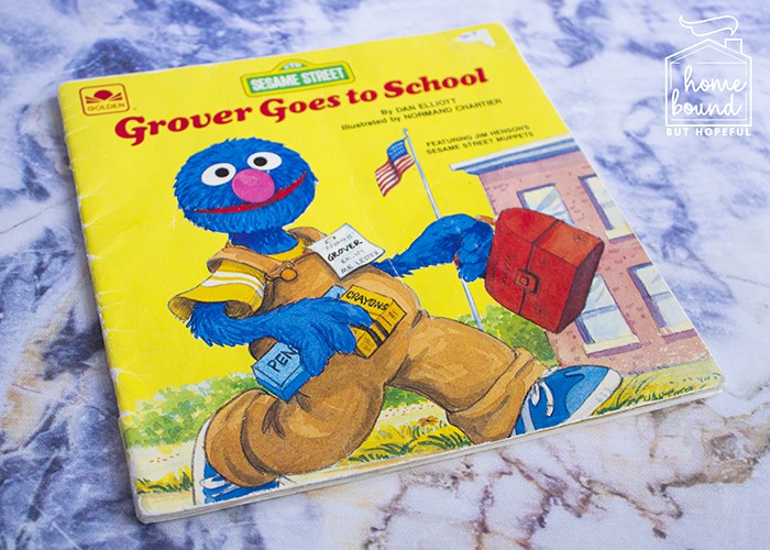Back To School Book List- Grover Goes To School
